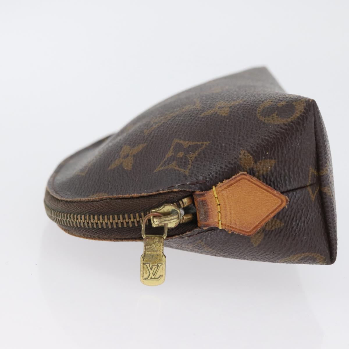 LOUIS VUITTON Monogram Pochette Cosmetic PM Pouch M43998 LV Auth ARZ331