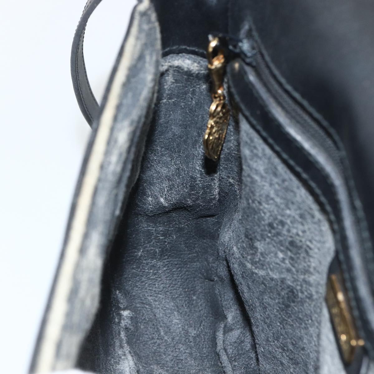 GUCCI Micro GG Supreme Web Sherry Line Bag PVC Black 001 115 0914 Auth ARZ351