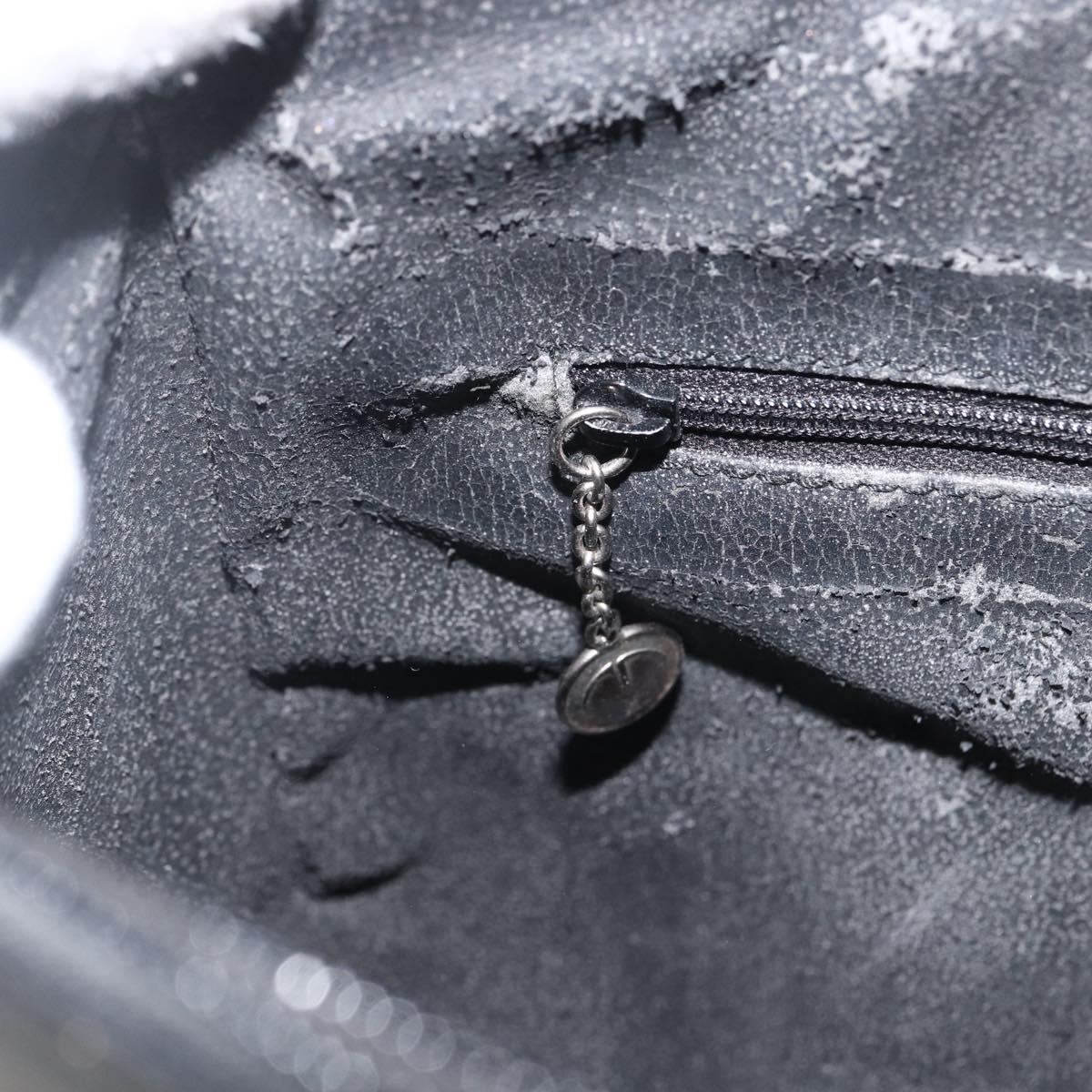 GUCCI Shoulder Bag Patent leather Black 001 3754 1703 Auth ARZ352