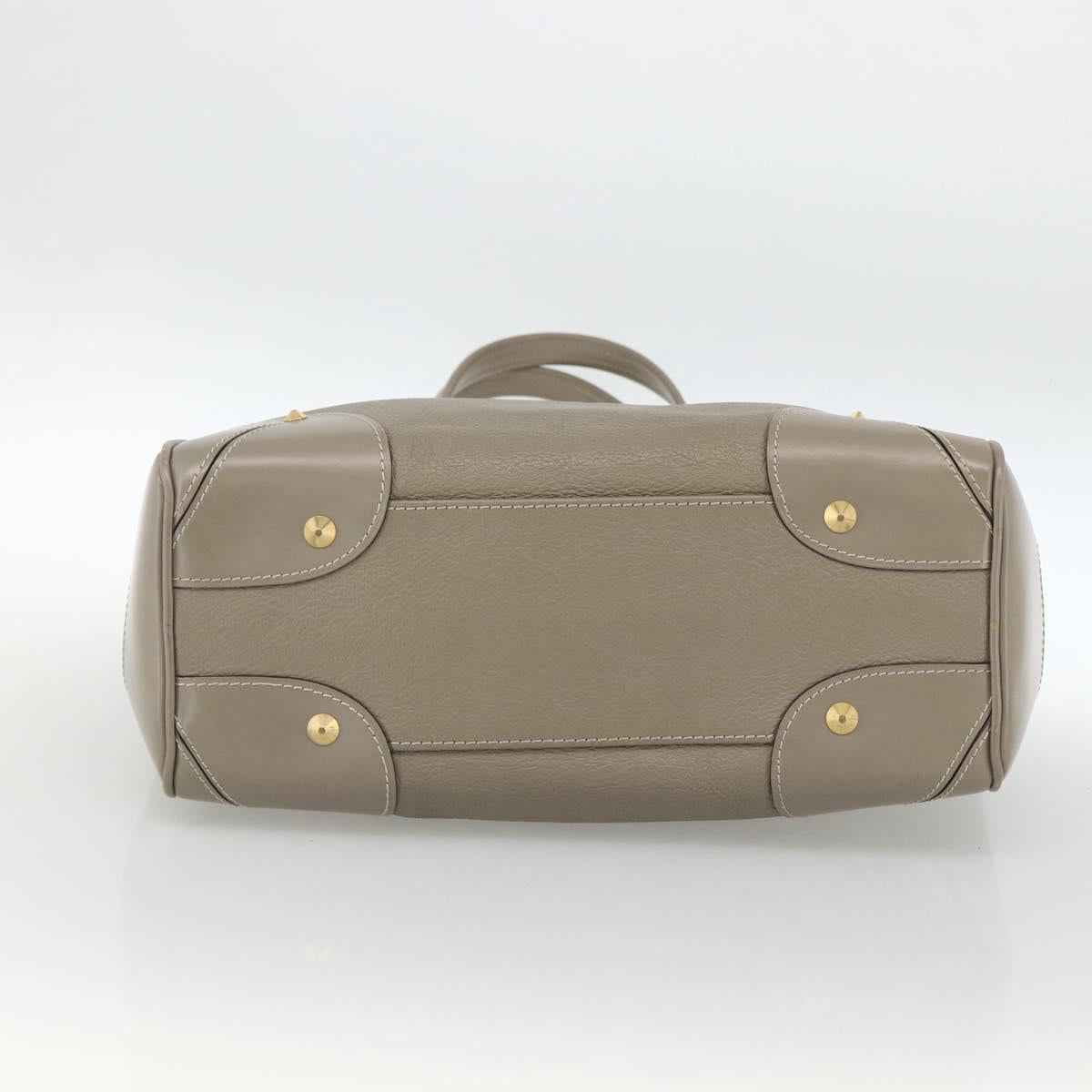 LOUIS VUITTON Suhari Majestu Hand Bag Gray M95652 LV Auth ARZ381