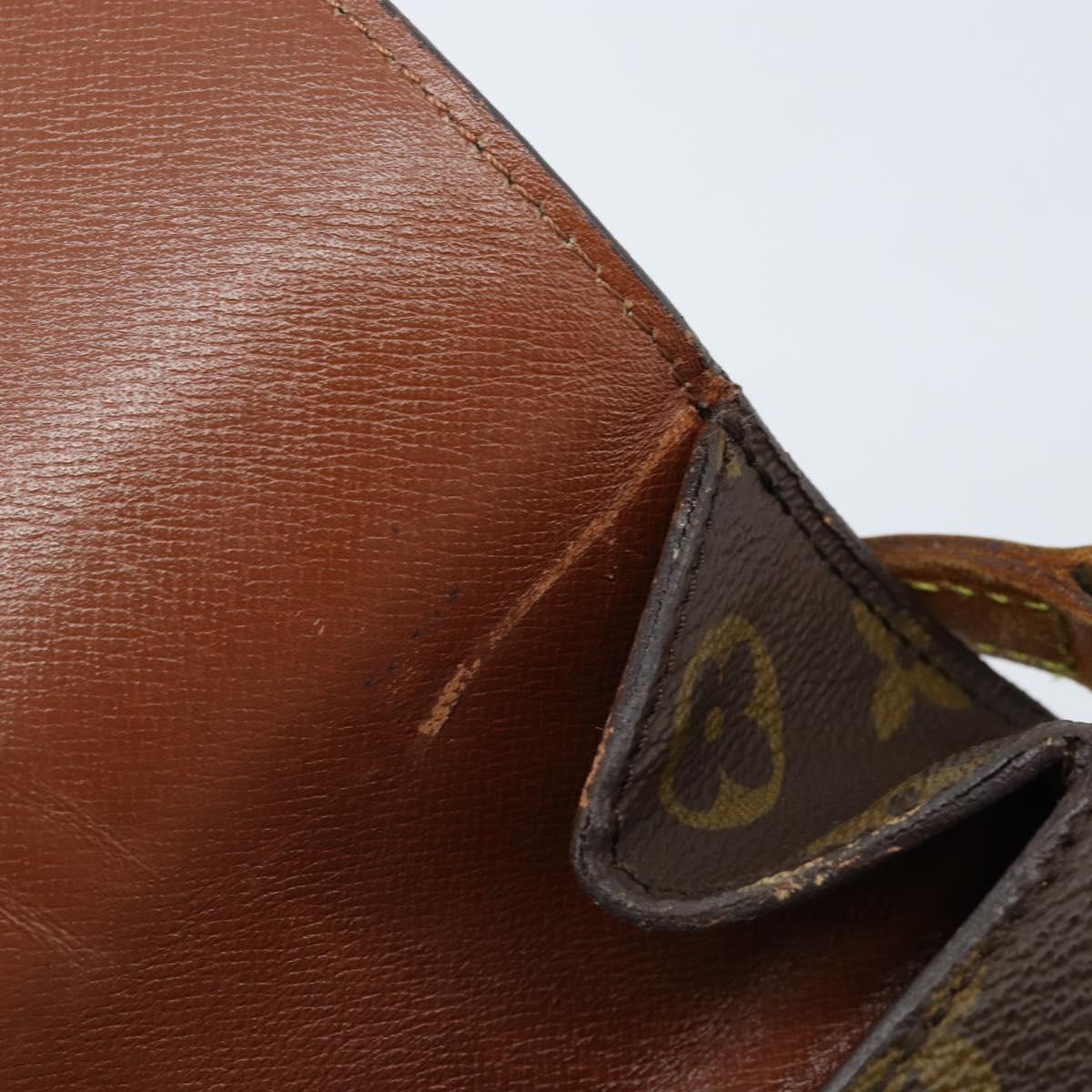 LOUIS VUITTON Monogram Saint Cloud MM Shoulder Bag M51243 LV Auth ARZ401
