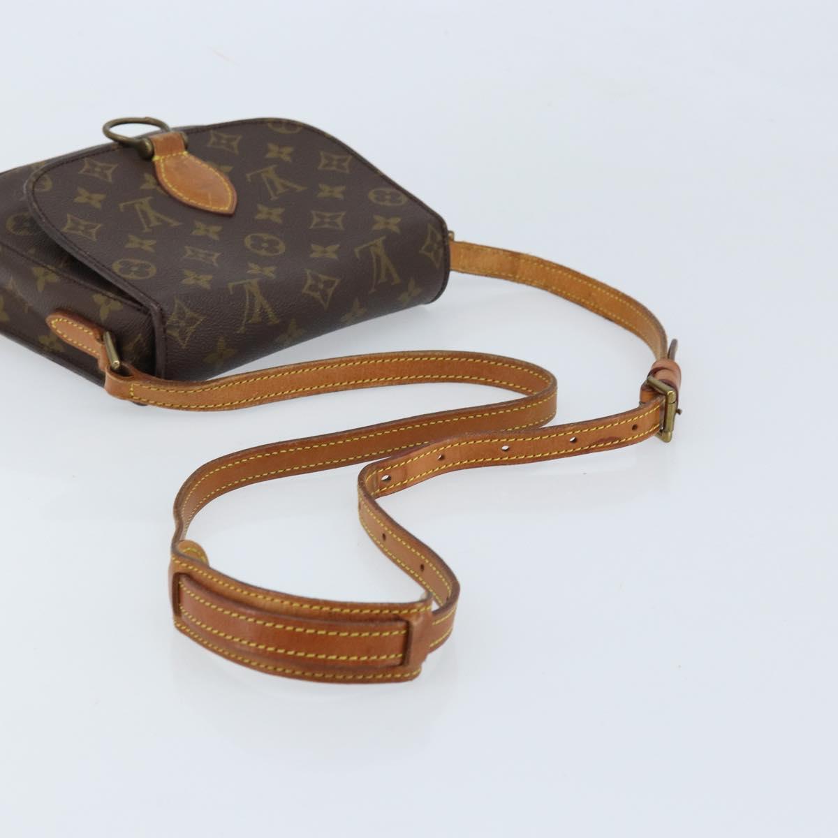 LOUIS VUITTON Monogram Saint Cloud MM Shoulder Bag M51243 LV Auth ARZ401