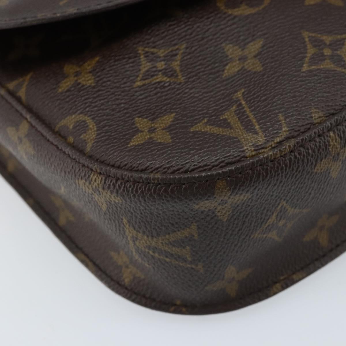 LOUIS VUITTON Monogram Saint Cloud GM Shoulder Bag M51242 LV Auth ARZ403