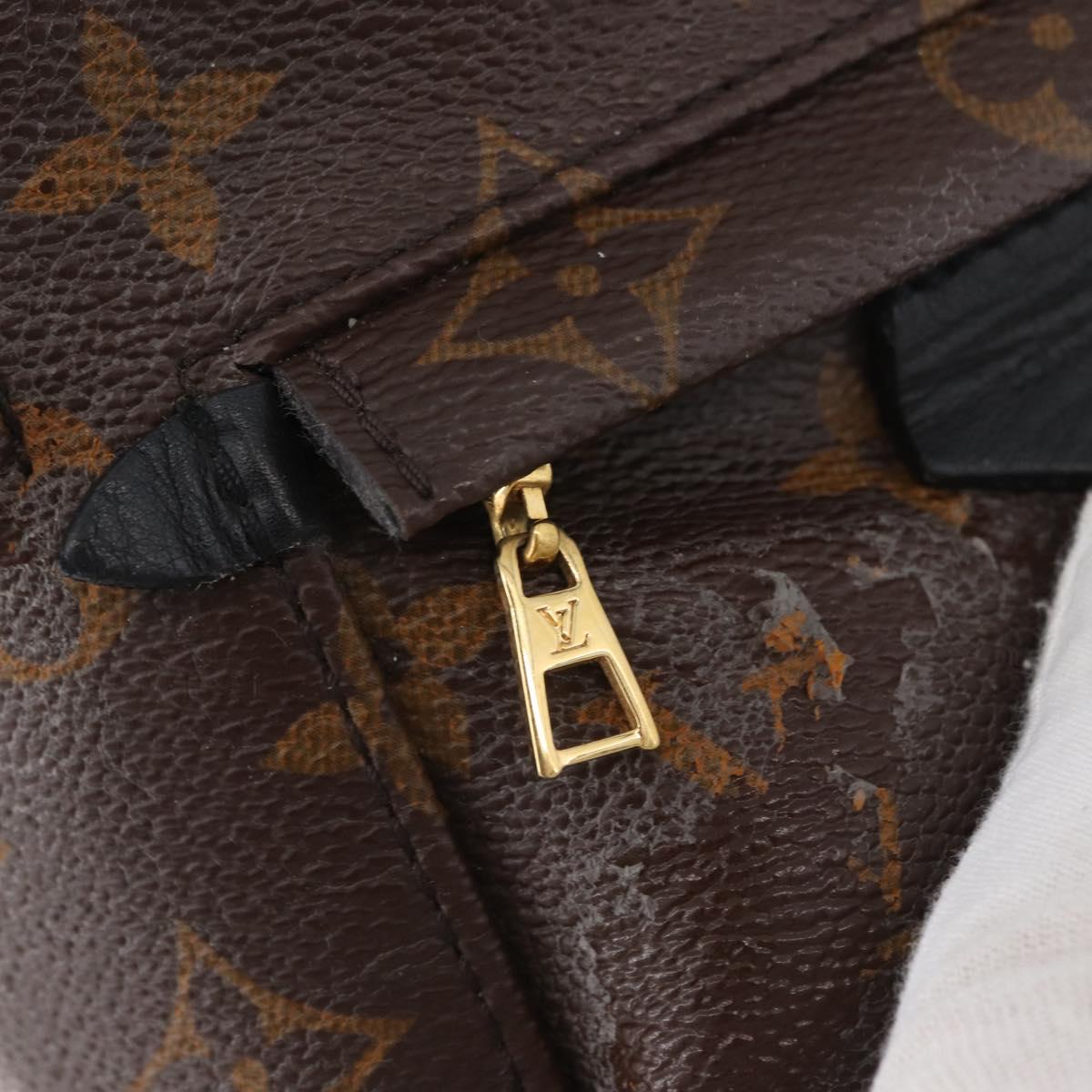 LOUIS VUITTON Monogram Palm Springs MINI Backpack M44873 LV Auth ARZ405