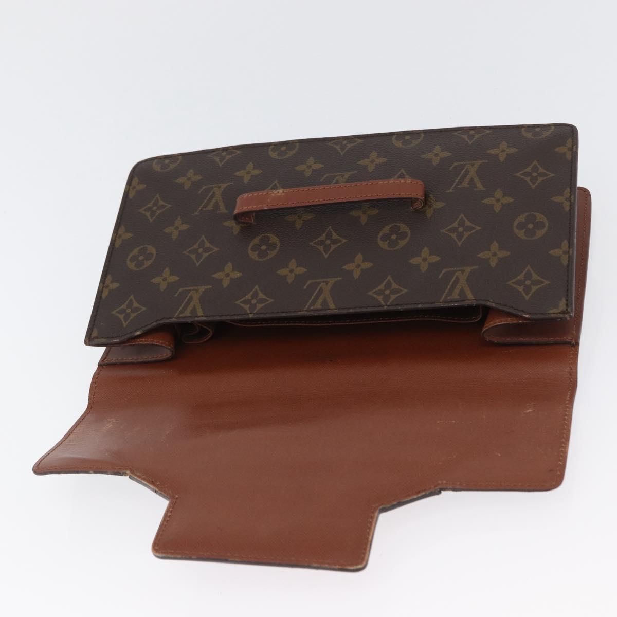 LOUIS VUITTON Monogram Chaillot Clutch Bag M51786 LV Auth ARZ406
