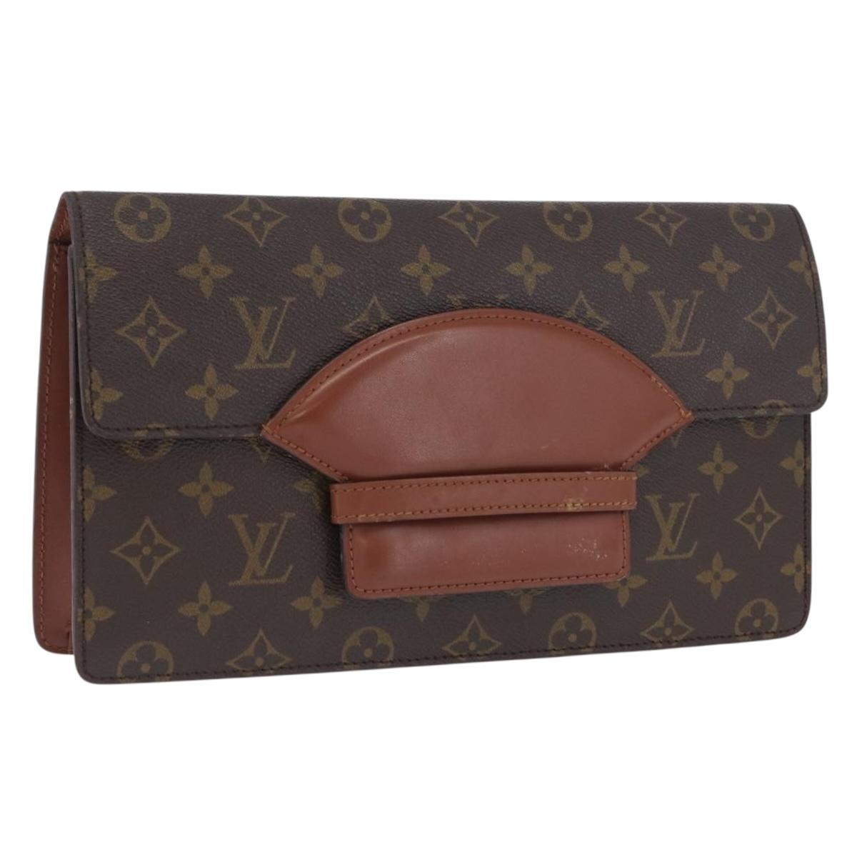 LOUIS VUITTON Monogram Chaillot Clutch Bag M51786 LV Auth ARZ406