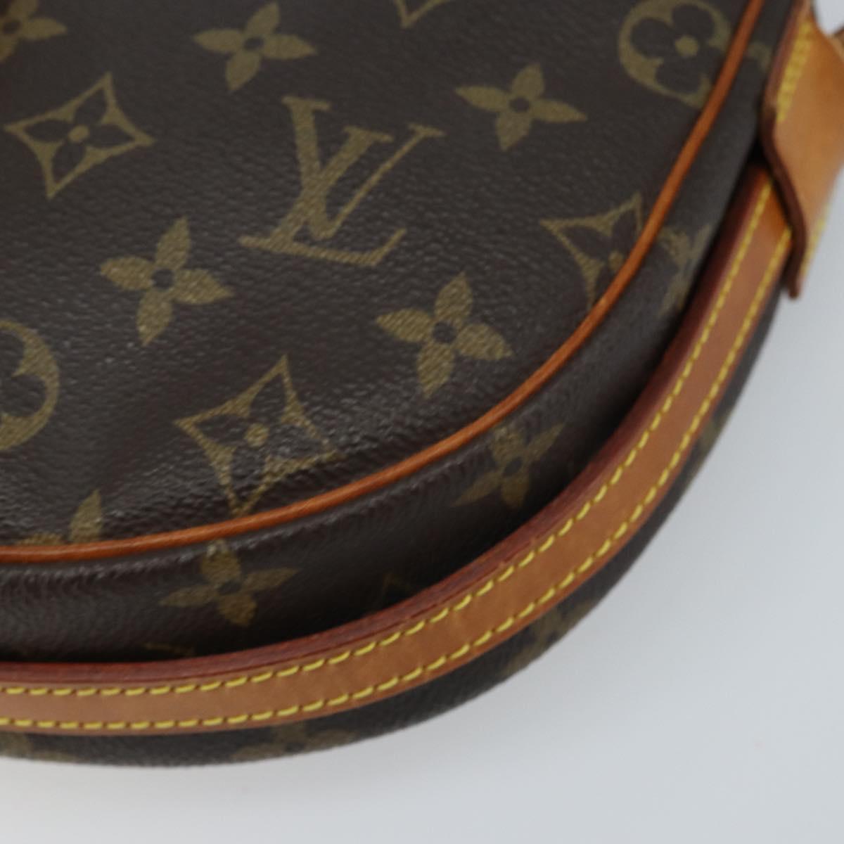 LOUIS VUITTON Monogram Jeune Fille MM Shoulder Bag M51226 LV Auth ARZ407