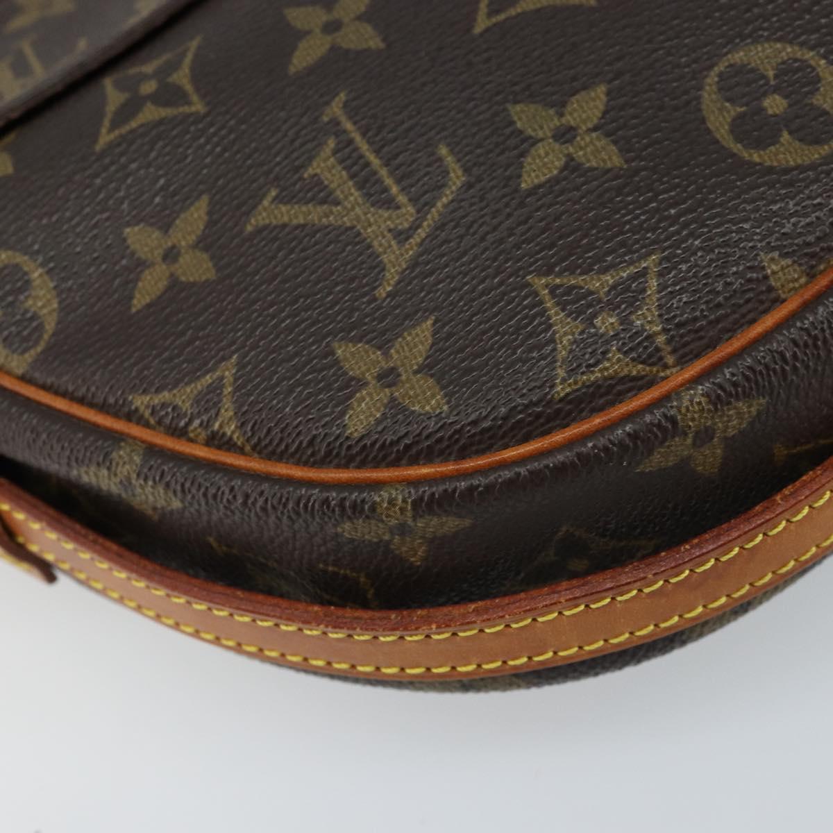 LOUIS VUITTON Monogram Jeune Fille MM Shoulder Bag M51226 LV Auth ARZ407
