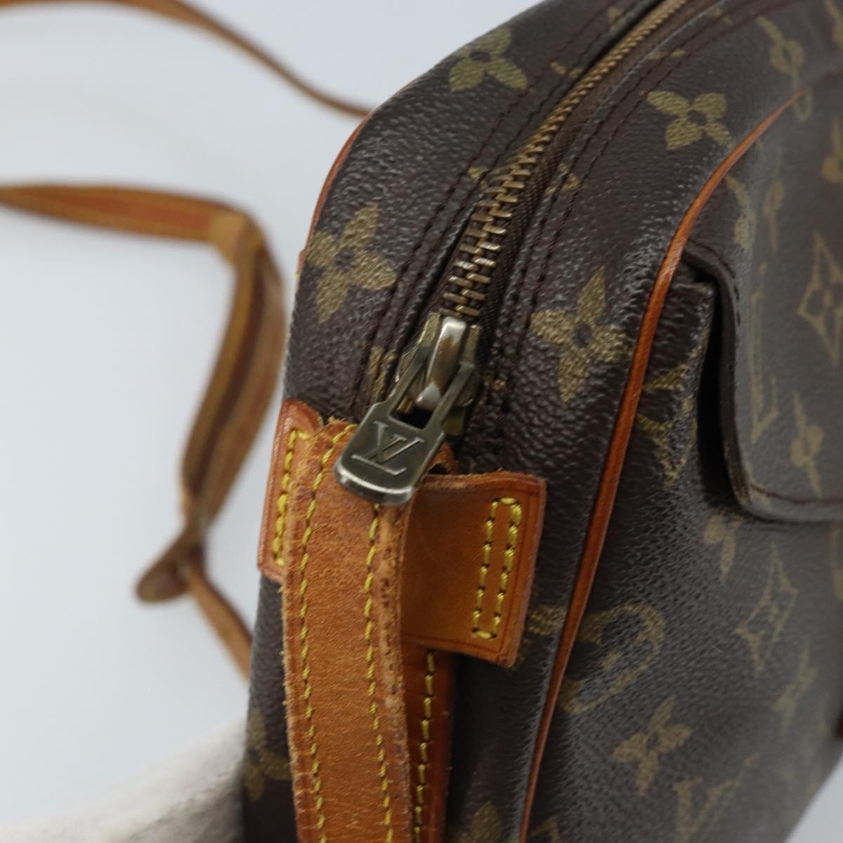 LOUIS VUITTON Monogram Jeune Fille MM Shoulder Bag M51226 LV Auth ARZ407