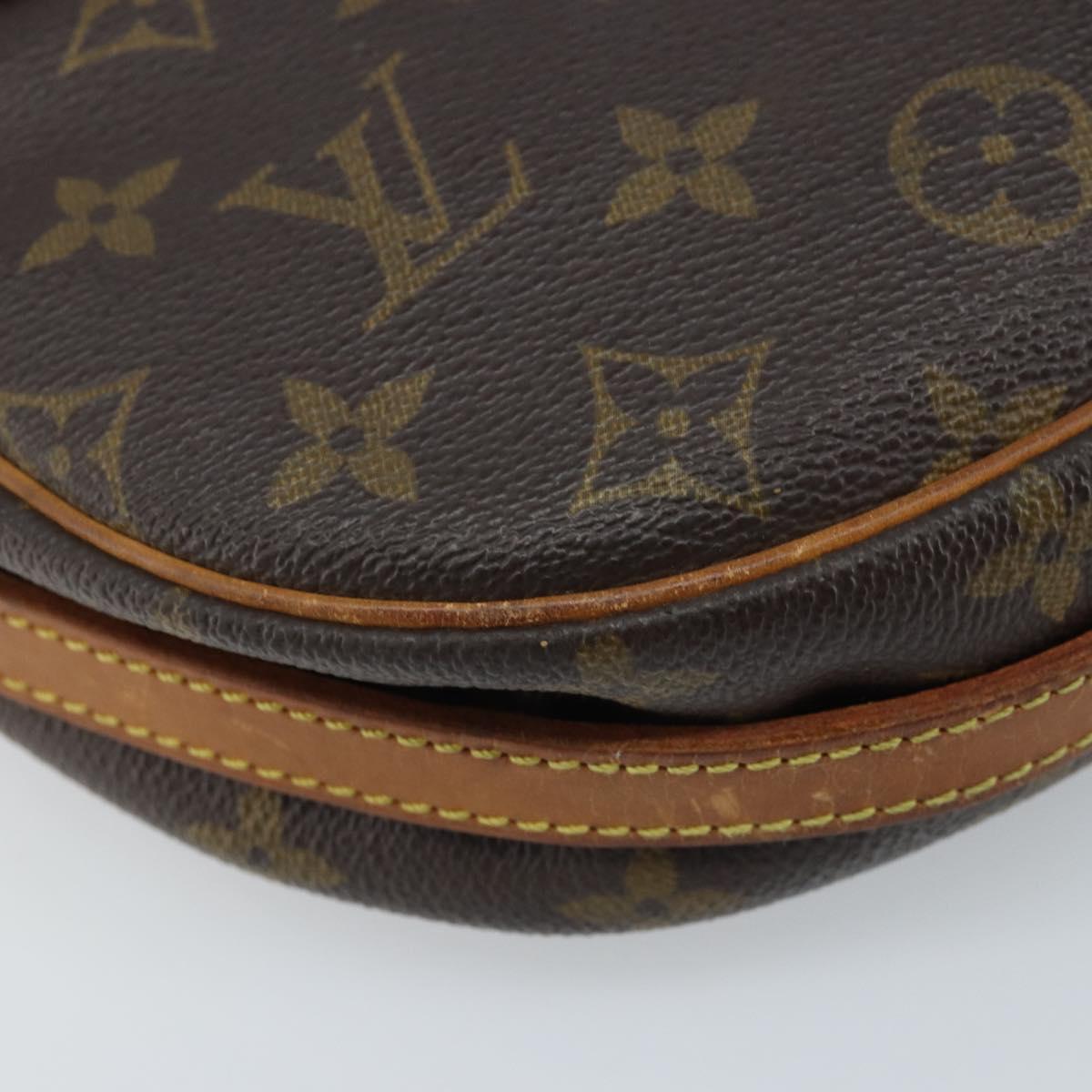 LOUIS VUITTON Monogram Jeune Fille MM Shoulder Bag M51226 LV Auth ARZ408