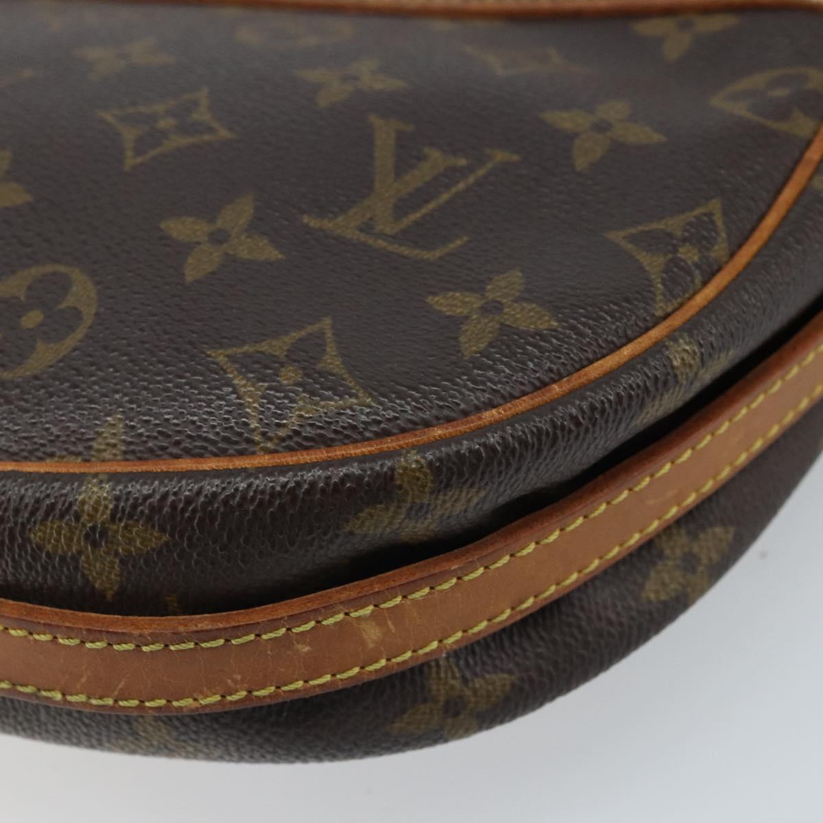 LOUIS VUITTON Monogram Jeune Fille MM Shoulder Bag M51226 LV Auth ARZ408