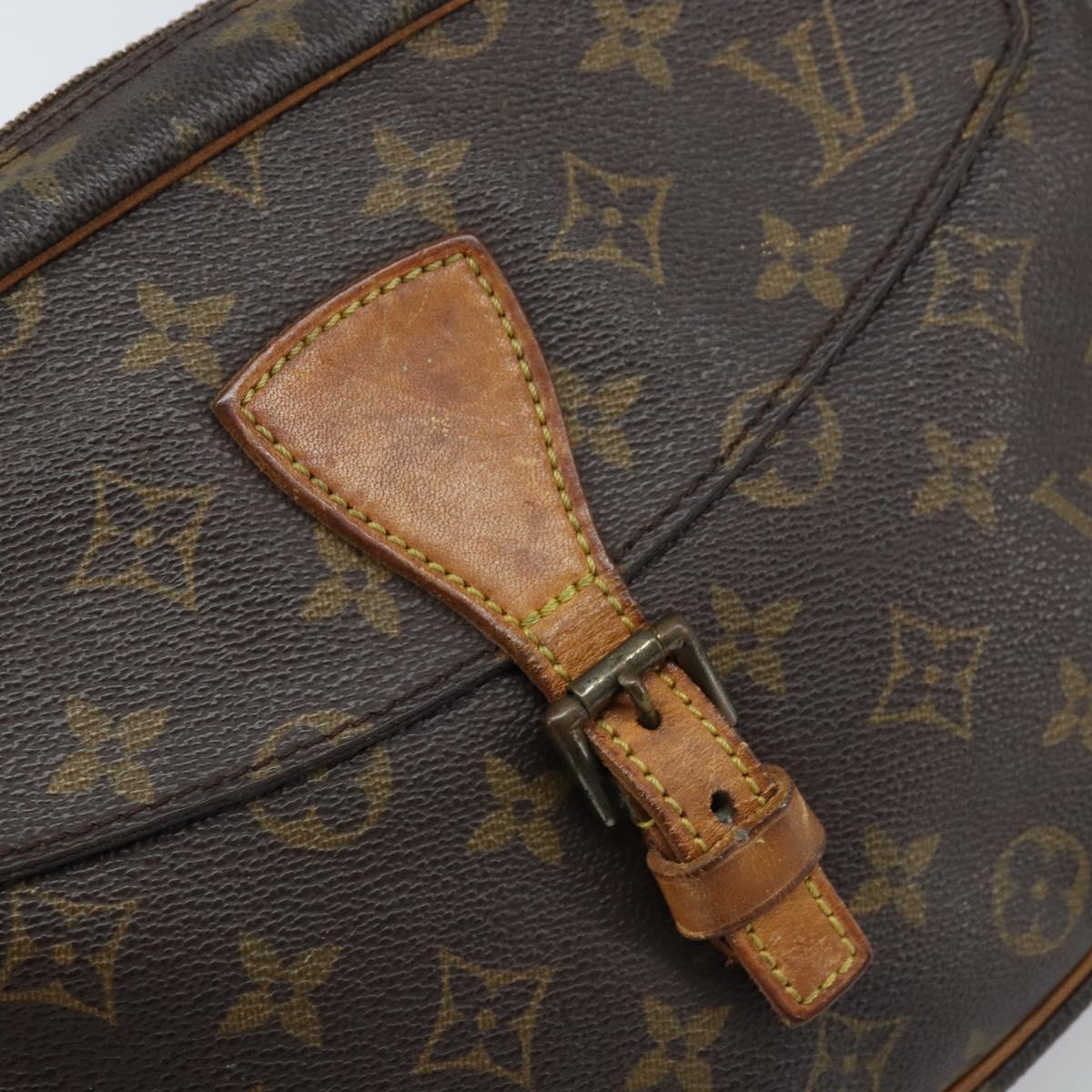 LOUIS VUITTON Monogram Jeune Fille MM Shoulder Bag M51226 LV Auth ARZ408