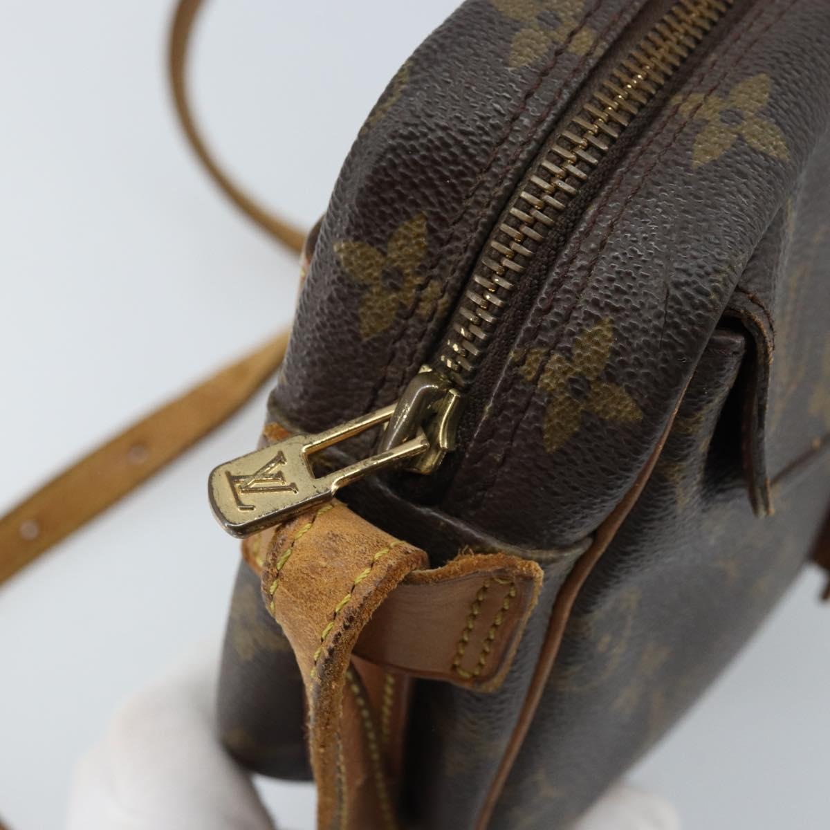 LOUIS VUITTON Monogram Jeune Fille MM Shoulder Bag M51226 LV Auth ARZ408