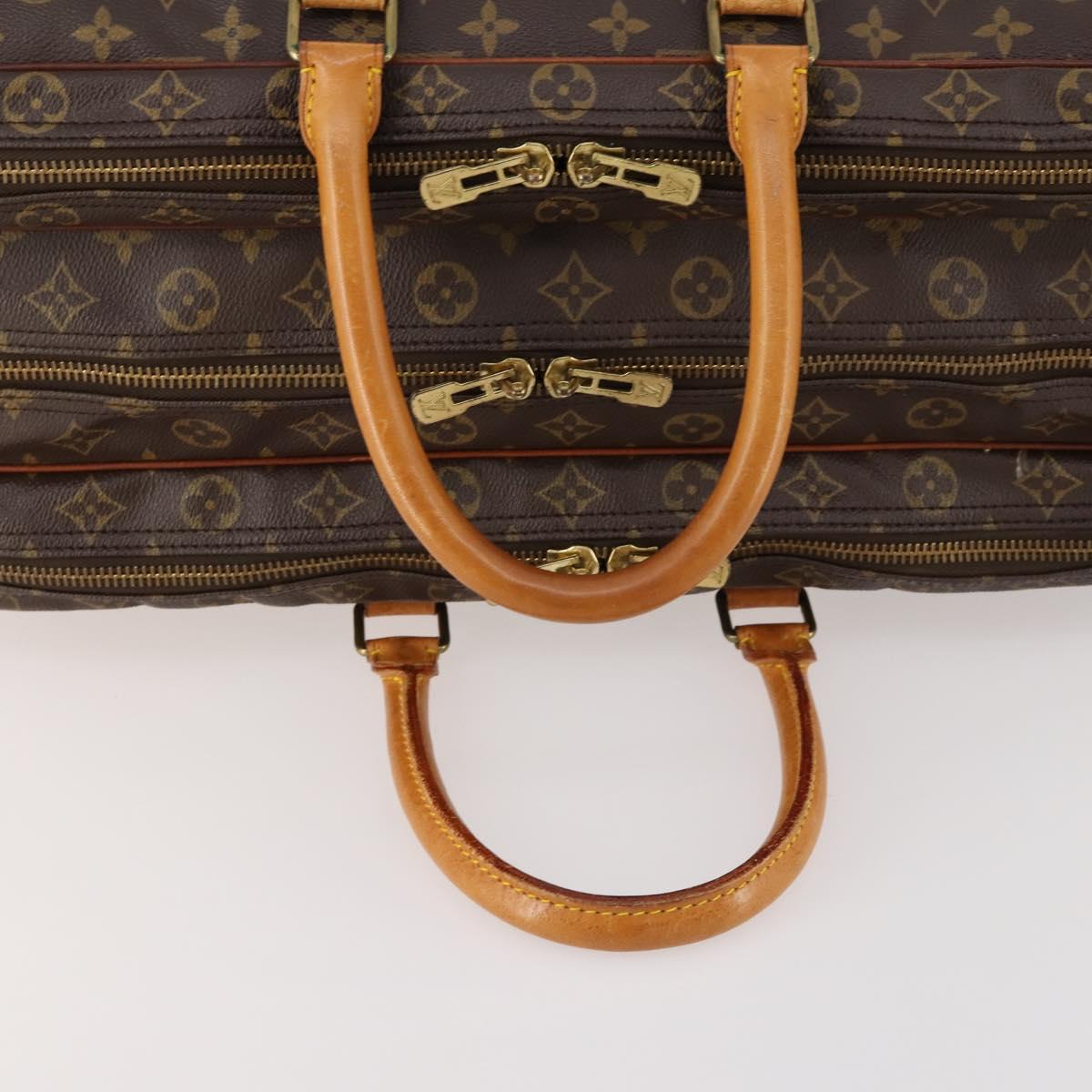 LOUIS VUITTON Monogram Sac Trois Posh 50 Boston Bag M41376 LV Auth ARZ410