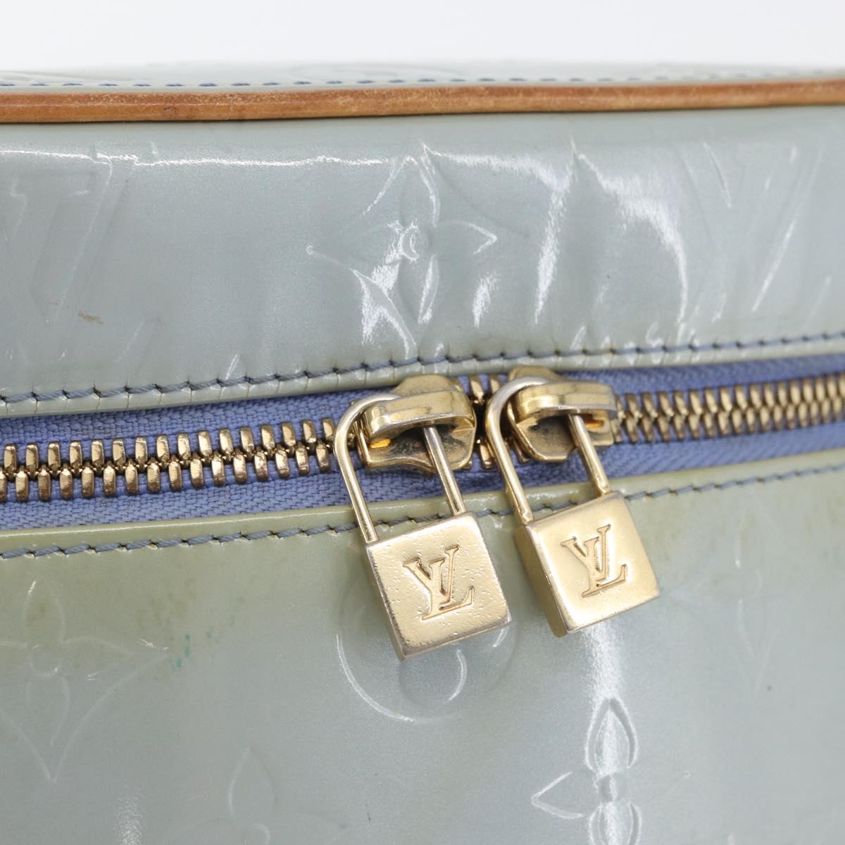 LOUIS VUITTON Monogram Vernis Sullivan Vertical Bag Lavande M91258 Auth ARZ414A