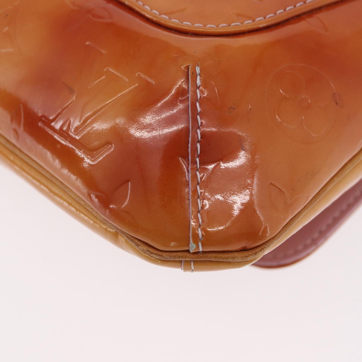 LOUIS VUITTON Vernis Thompson Street Bag Marshmallow Pink M91070 Auth ARZ440
