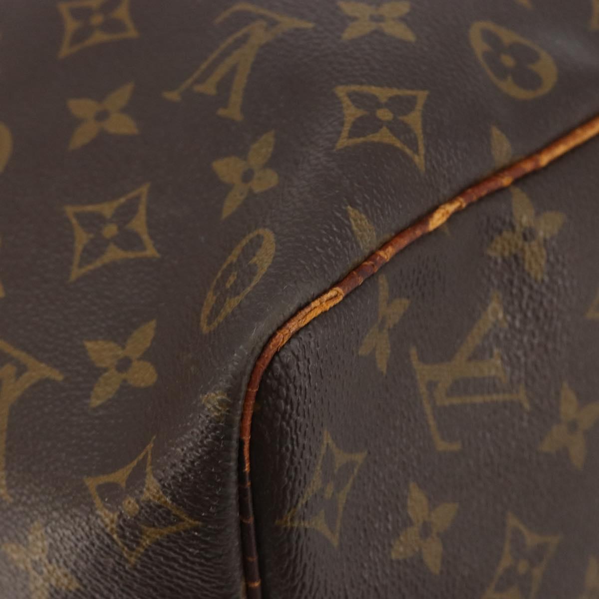 LOUIS VUITTON Monogram Keepall Bandouliere 50 Boston Bag M41416 LV Auth ARZ457