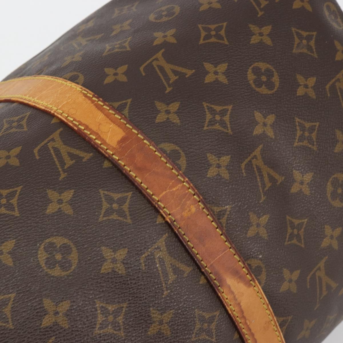 LOUIS VUITTON Monogram Keepall Bandouliere 50 Boston Bag M41416 LV Auth ARZ457