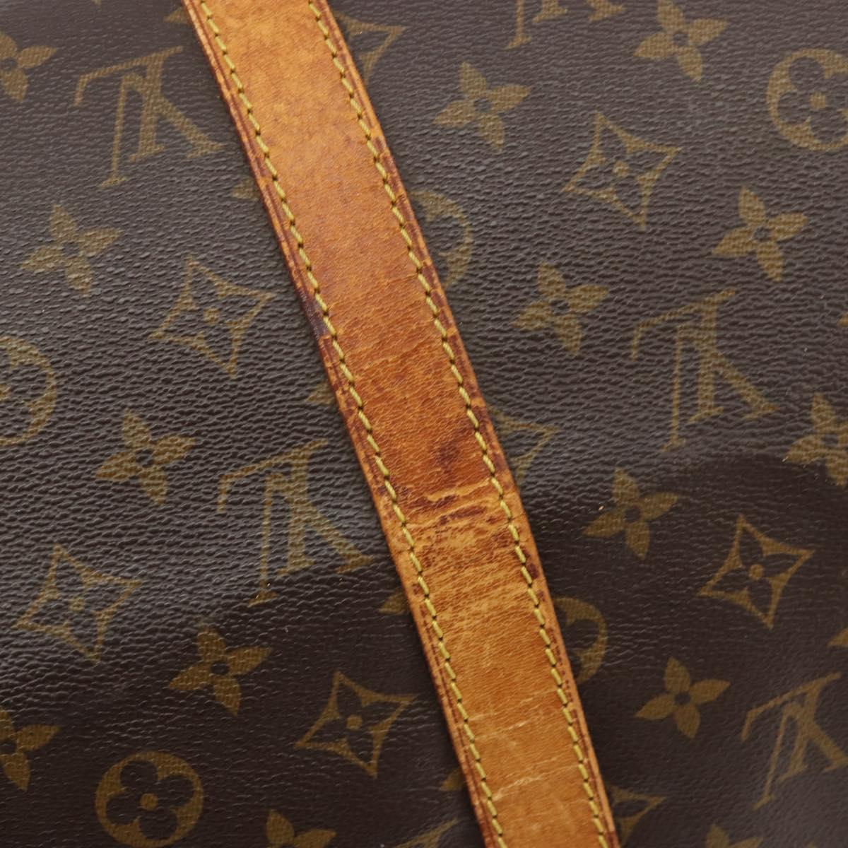 LOUIS VUITTON Monogram Keepall Bandouliere 50 Boston Bag M41416 LV Auth ARZ457