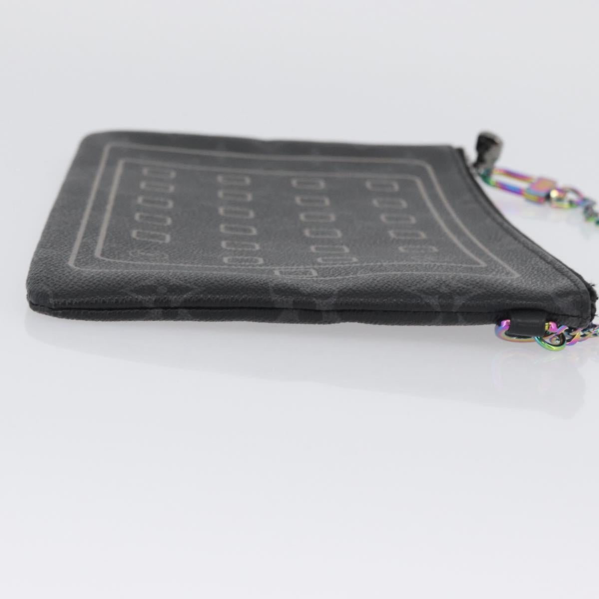 LOUIS VUITTON Monogram Eclipse Fragment iPhone Case M64449 LV Auth ARZ468M