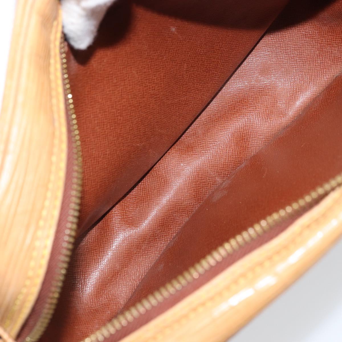 LOUIS VUITTON Epi Jeune Fille MM Shoulder Bag Beige M52156 LV Auth ARZ487