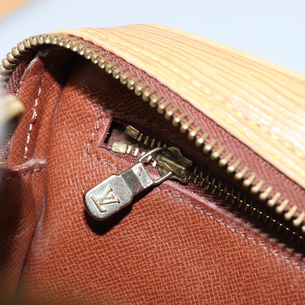 LOUIS VUITTON Epi Jeune Fille MM Shoulder Bag Beige M52156 LV Auth ARZ487