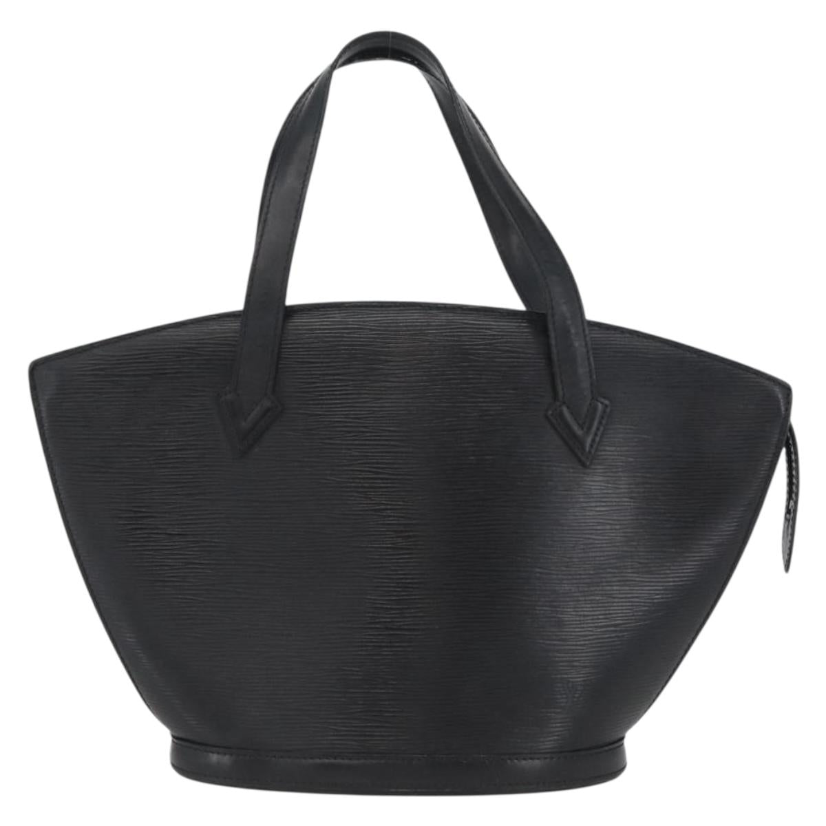 LOUIS VUITTON Epi Saint Jacques Hand Bag Black M52272 LV Auth ARZ500