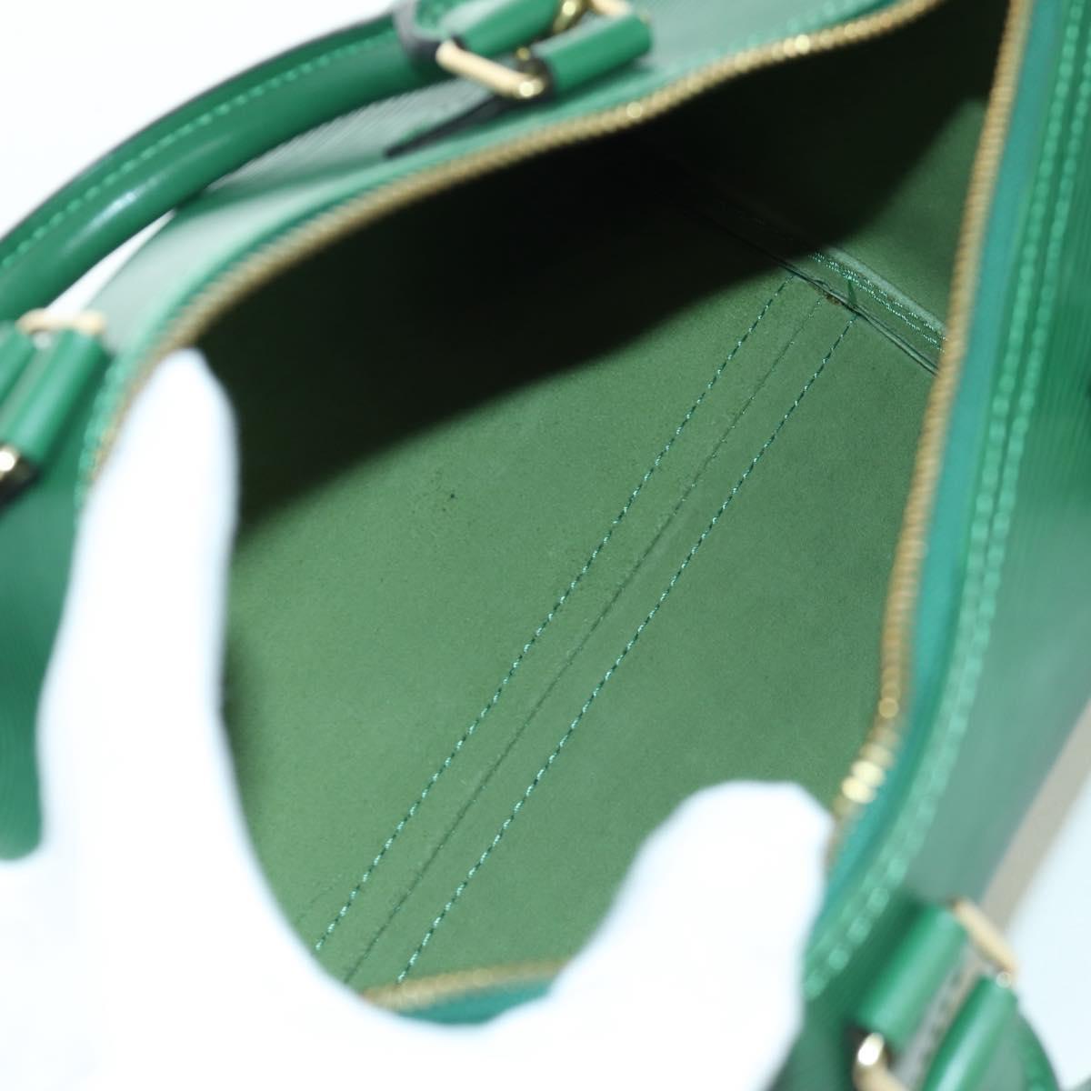 LOUIS VUITTON Epi Speedy 25 Hand Bag Borneo Green M43014 LV Auth ARZ513SAV