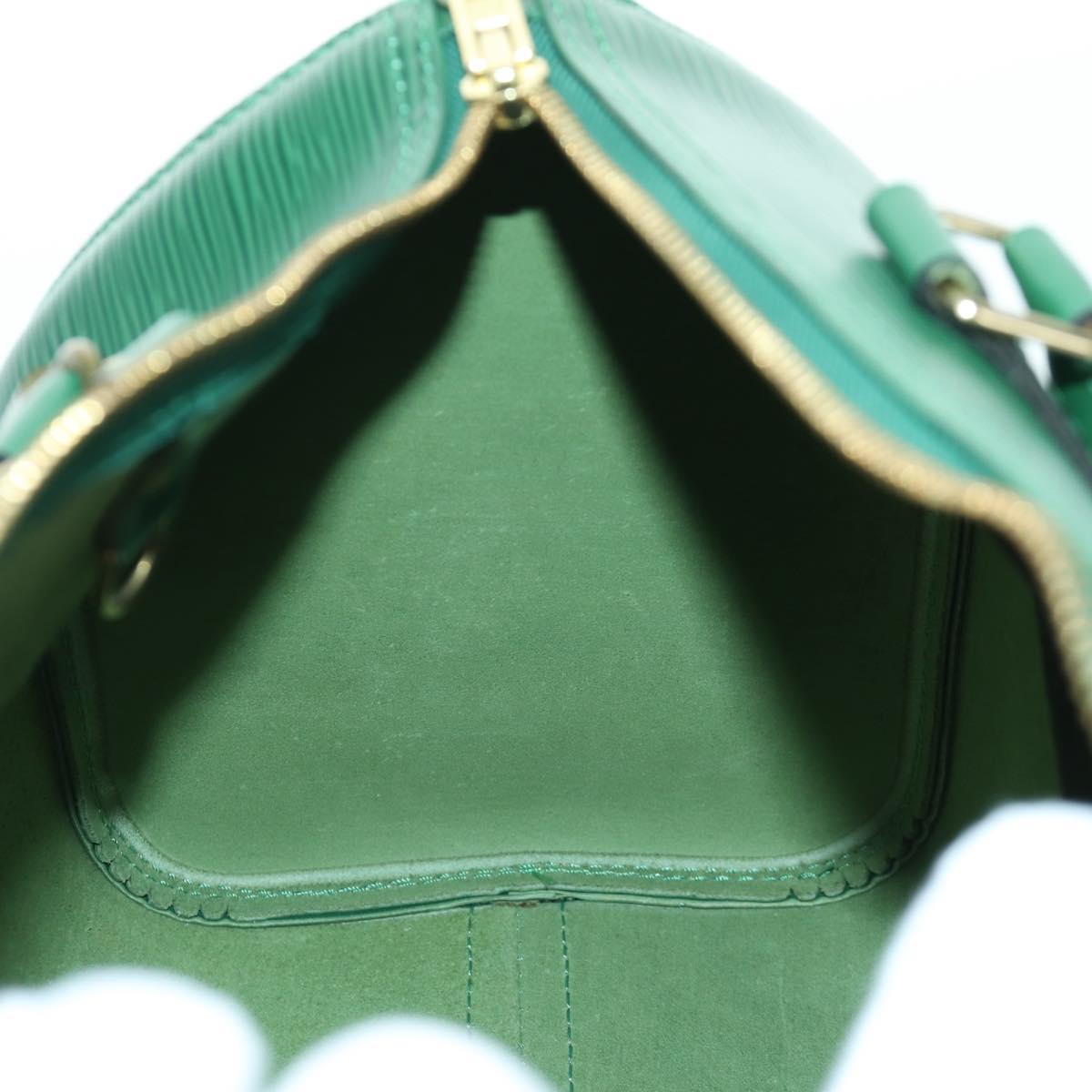LOUIS VUITTON Epi Speedy 25 Hand Bag Borneo Green M43014 LV Auth ARZ513SAV