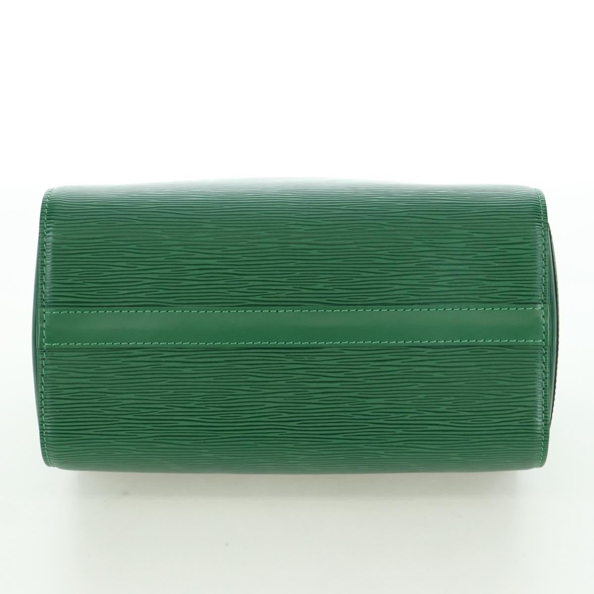 LOUIS VUITTON Epi Speedy 25 Hand Bag Borneo Green M43014 LV Auth ARZ513SAV