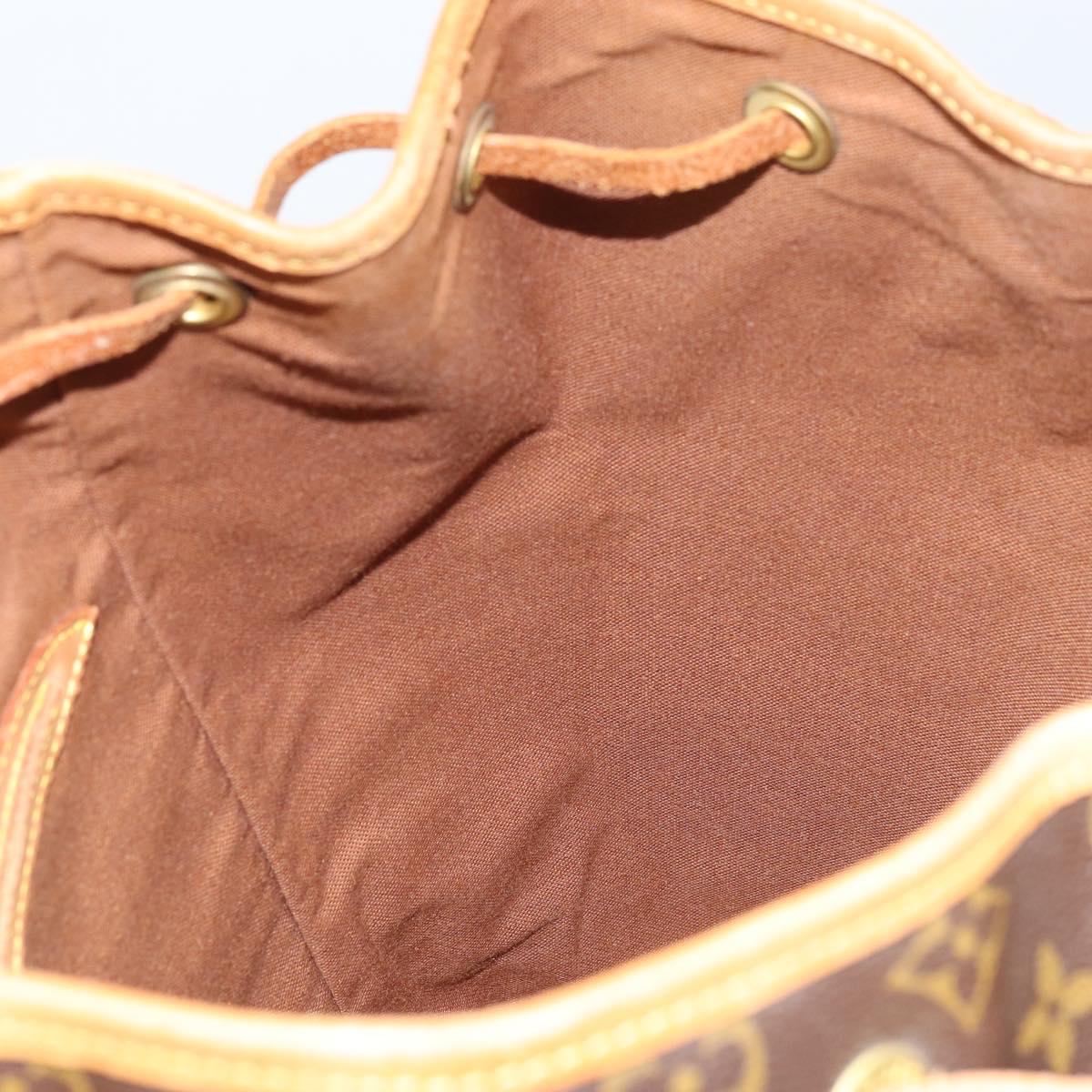 LOUIS VUITTON Monogram Montsouris GM Backpack M51135 LV Auth ARZ520A