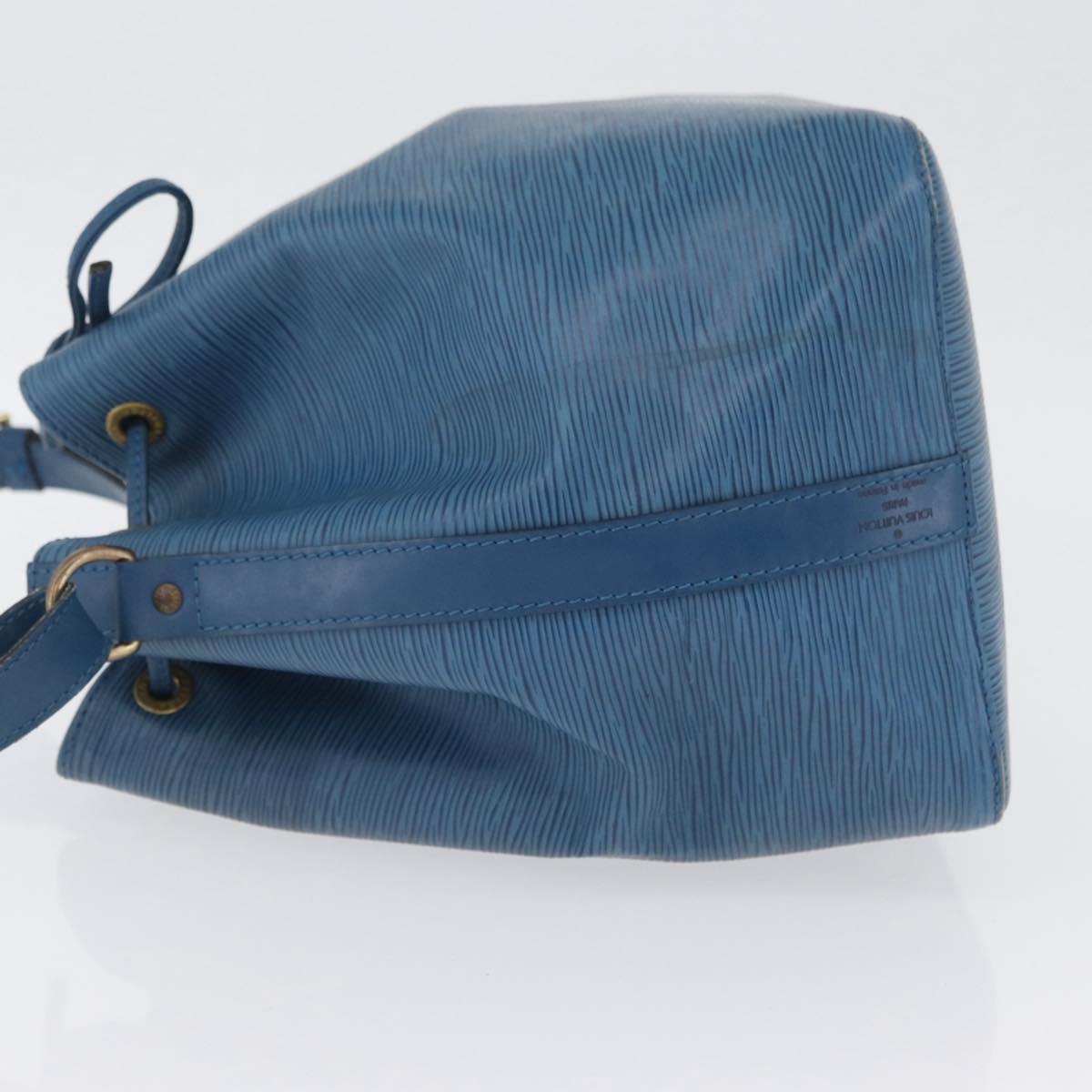 LOUIS VUITTON Epi Petit Noe Shoulder Bag Blue M44105 LV Auth ARZ531