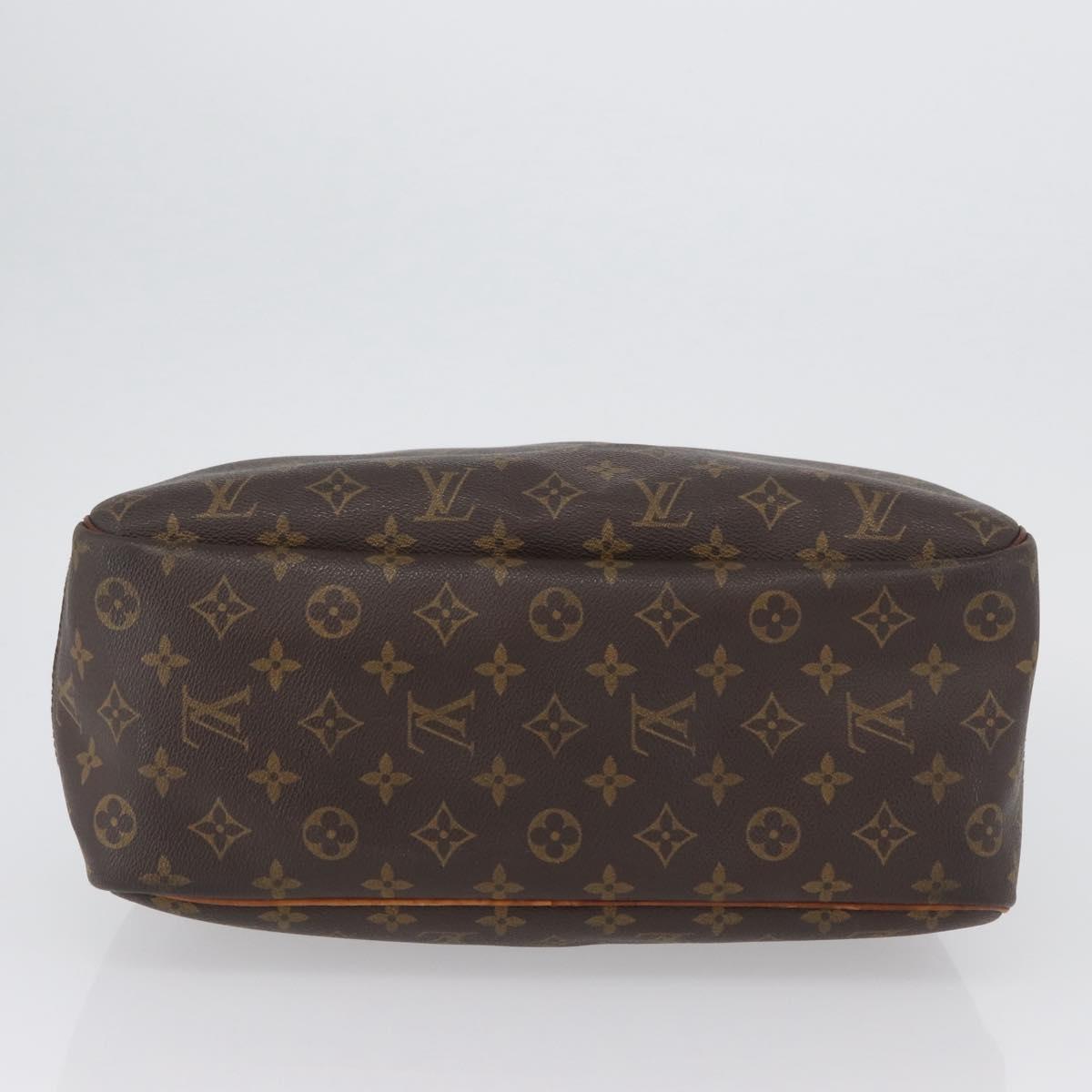 LOUIS VUITTON Monogram Deauville Hand Bag M47270 LV Auth ARZ535