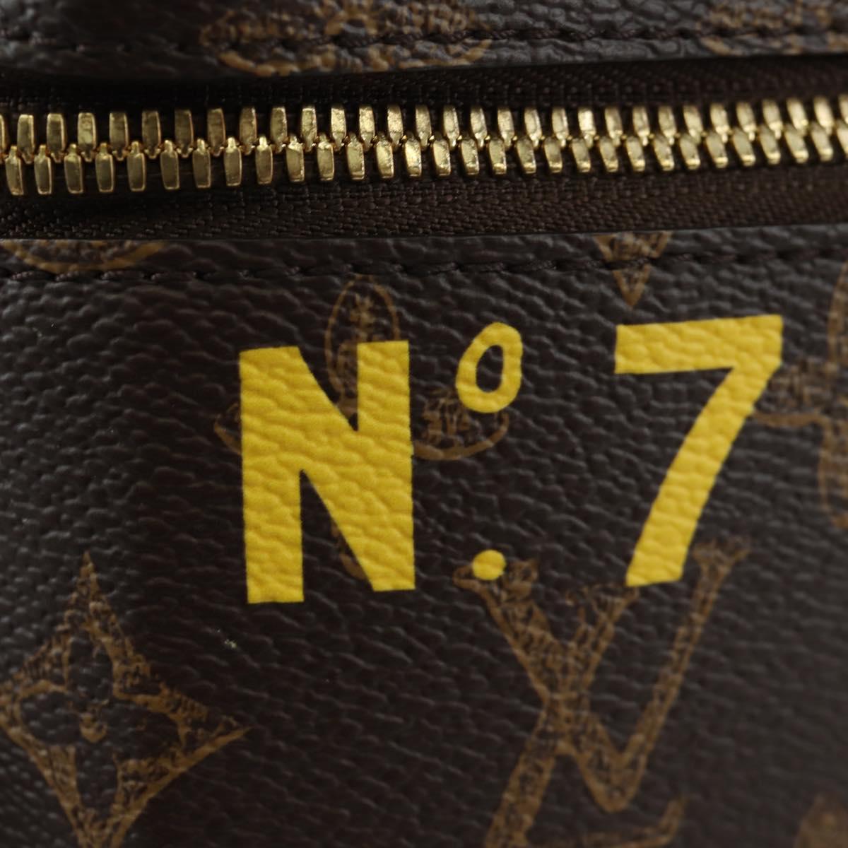 LOUIS VUITTON Monogram Vertical Box Trunk Shoulder Bag M59664 LV Auth ARZ543SAM