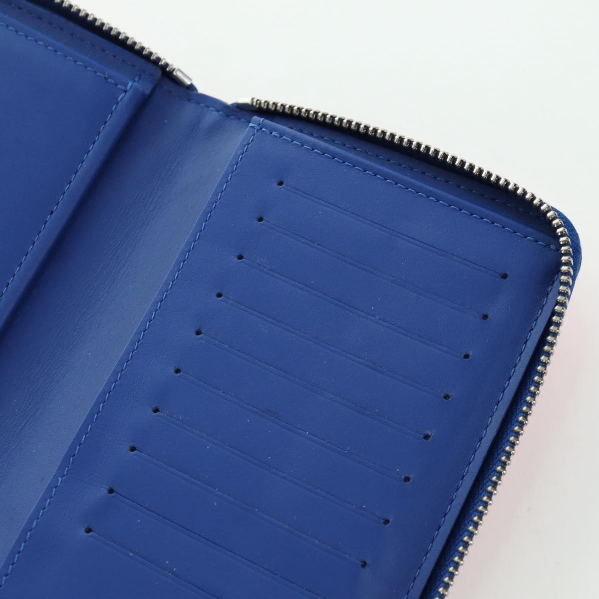 LOUIS VUITTON Taurillon Illusion Zippy Wallet Vertical M81243 LV Auth ARZ552SAM