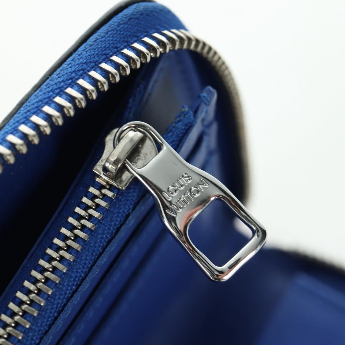 LOUIS VUITTON Taurillon Illusion Zippy Wallet Vertical M81243 LV Auth ARZ552SAM