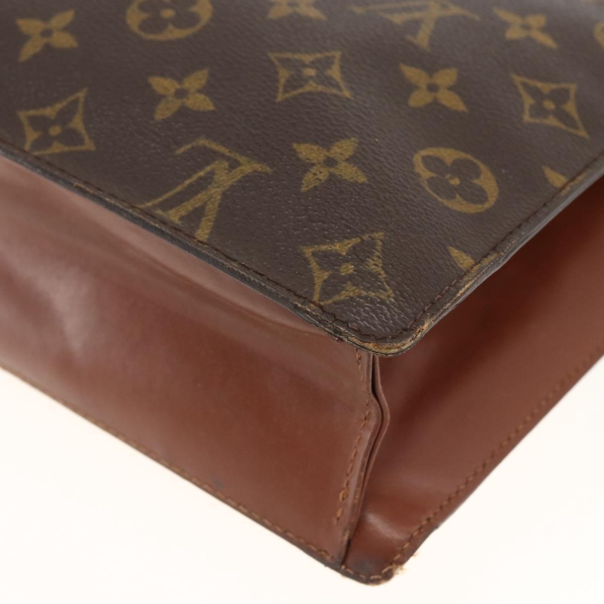LOUIS VUITTON Monogram Monceau 28 Hand Bag 2way M51185 LV Auth ARZ613