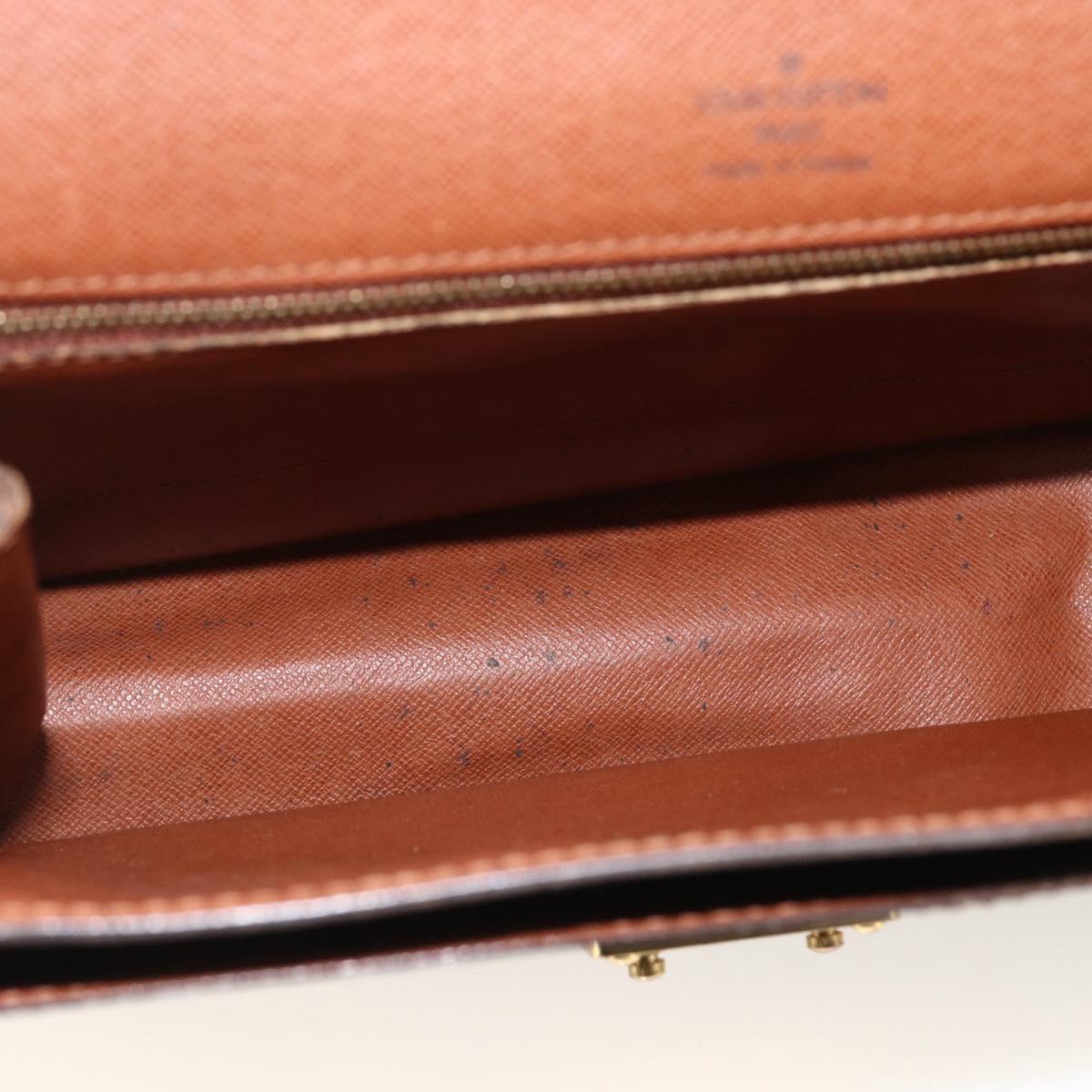 LOUIS VUITTON Monogram Monceau 28 Hand Bag 2way M51185 LV Auth ARZ613