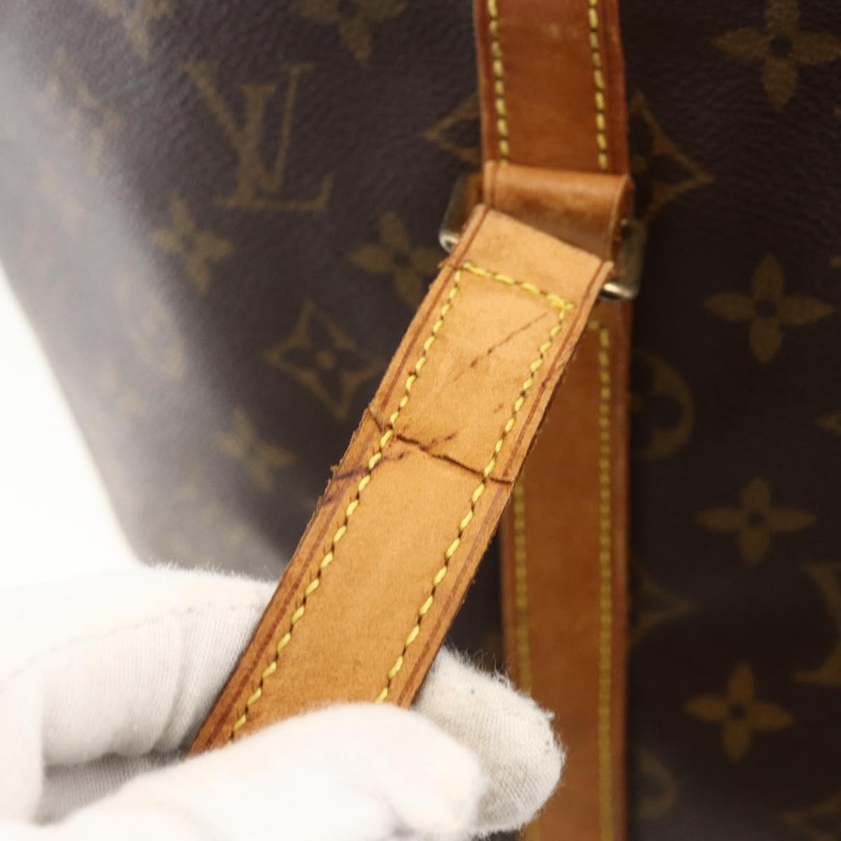 LOUIS VUITTON Monogram Sac Shopping Tote Bag M51108 LV Auth ARZ632