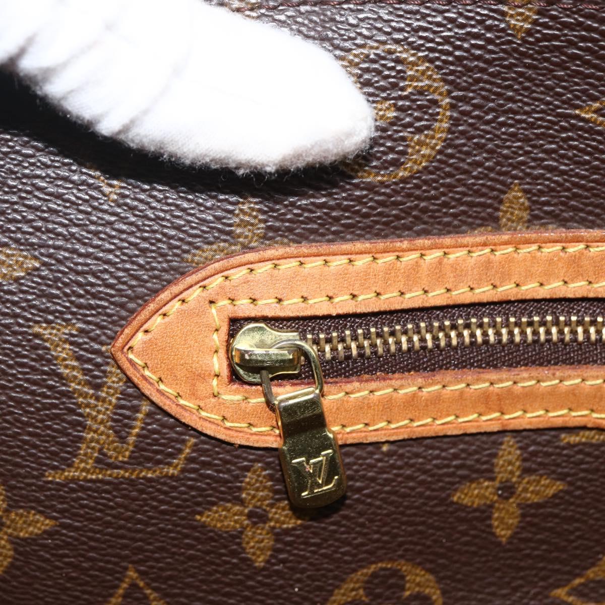 LOUIS VUITTON Monogram Sac Shopping Tote Bag M51108 LV Auth ARZ632