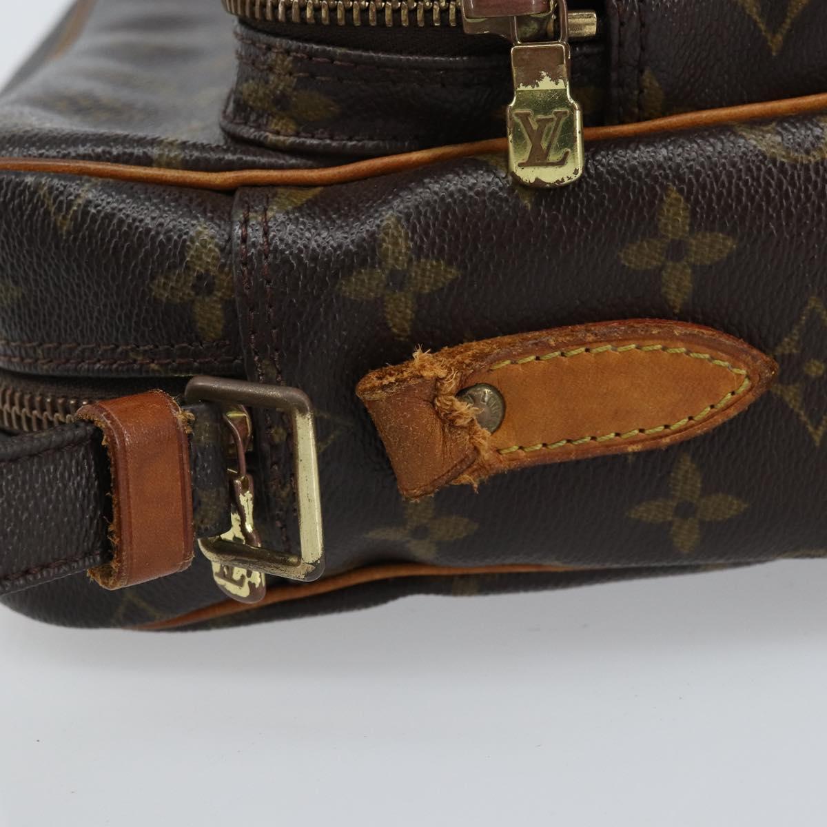 LOUIS VUITTON Monogram Nile Shoulder Bag M45244 LV Auth ARZ635