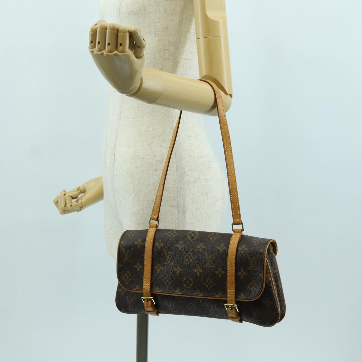 LOUIS VUITTON Monogram Marelle Hand Bag M51157 LV Auth ARZ640V