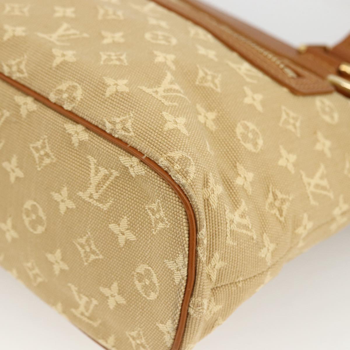 LOUIS VUITTON Monogram Mini Lucille PM Hand Bag Beige M92684 LV Auth ARZ644A