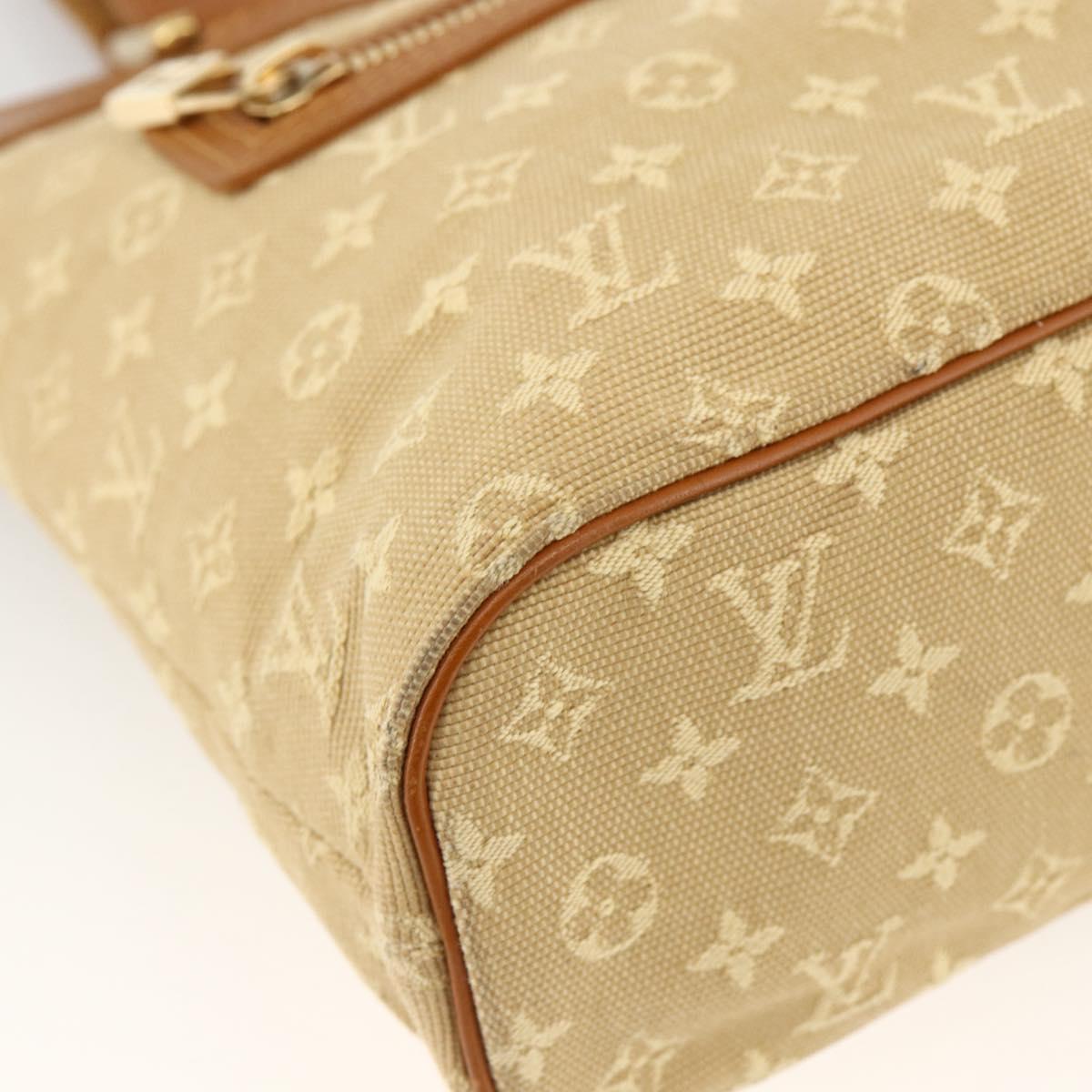 LOUIS VUITTON Monogram Mini Lucille PM Hand Bag Beige M92684 LV Auth ARZ644A