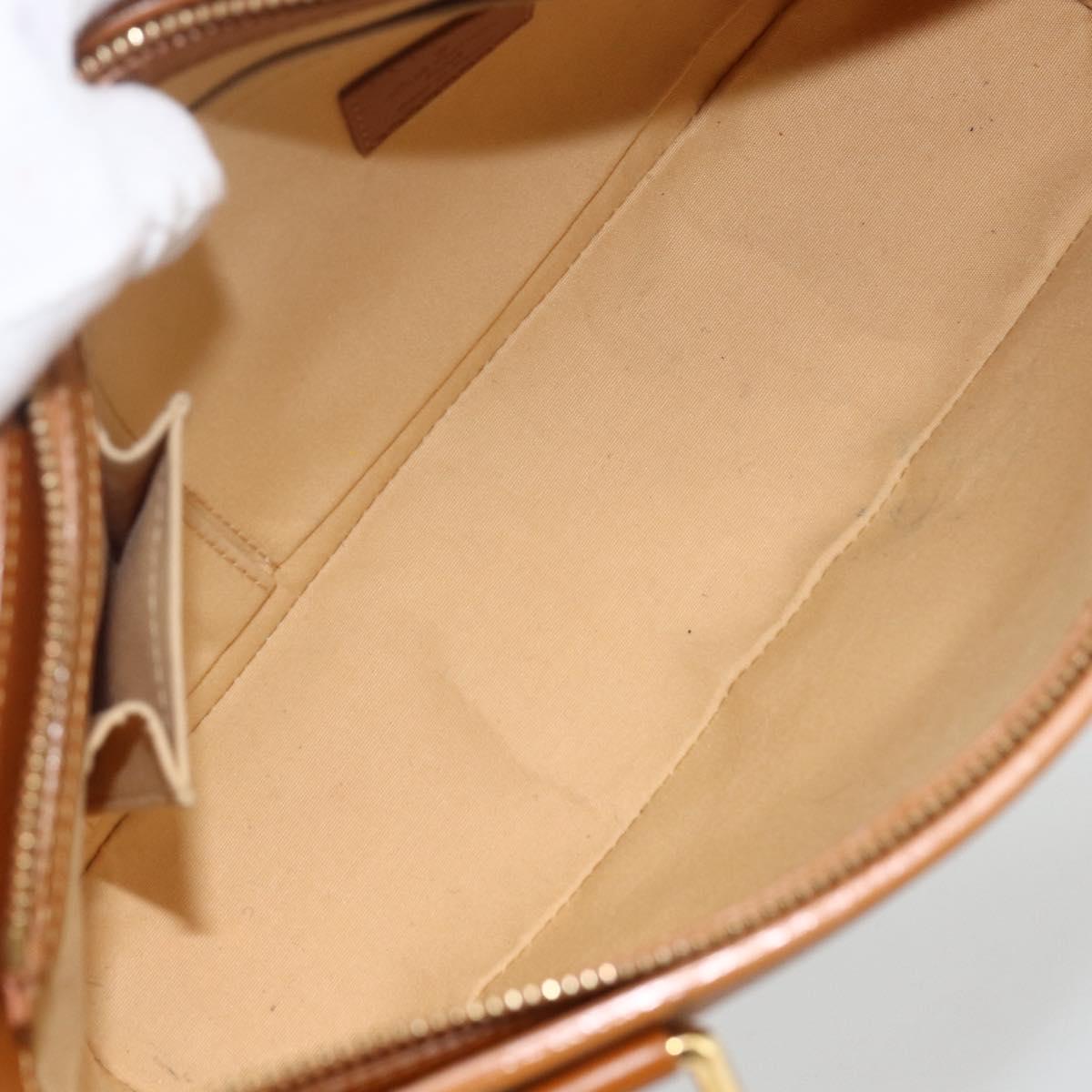 LOUIS VUITTON Monogram Mini Lucille PM Hand Bag Beige M92684 LV Auth ARZ644A