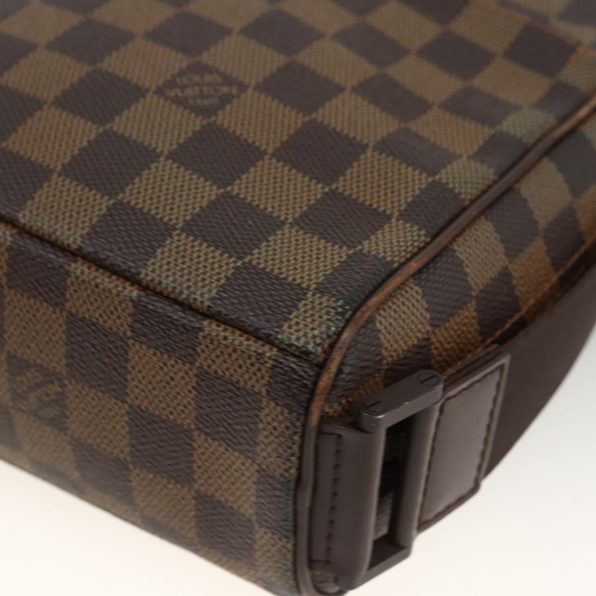 LOUIS VUITTON Damier Ebene Olaf PM Shoulder Bag N41442 LV Auth ARZ646