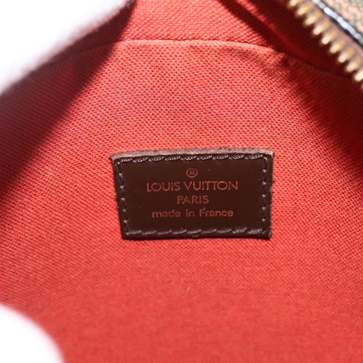 LOUIS VUITTON Damier Ebene Olaf PM Shoulder Bag N41442 LV Auth ARZ646