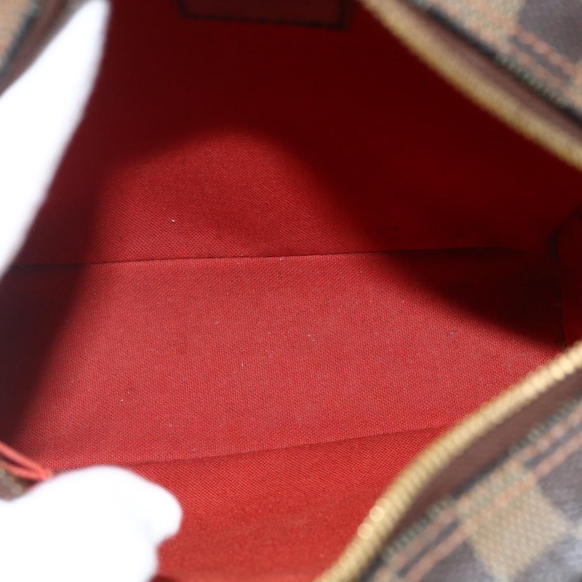 LOUIS VUITTON Damier Ebene Olaf PM Shoulder Bag N41442 LV Auth ARZ646