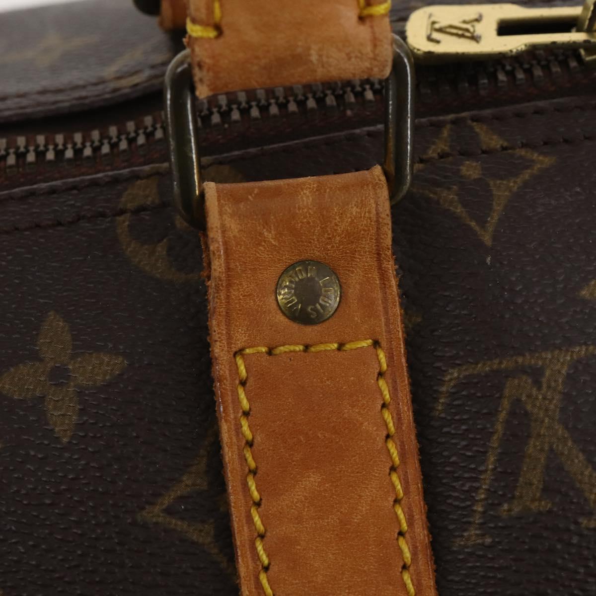 LOUIS VUITTON Monogram Keepall 50 Boston Bag M41426 LV Auth ARZ655