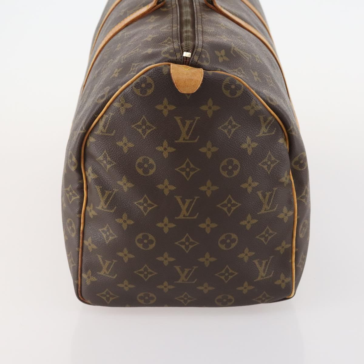 LOUIS VUITTON Monogram Keepall 50 Boston Bag M41426 LV Auth ARZ655